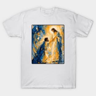 Doubting Thomas | Christian Abstract Art T-Shirt